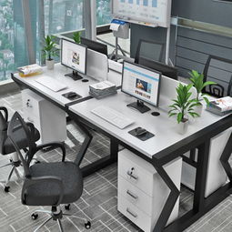 簡(jiǎn)約辦公桌椅 裕寶鋼木家具的實(shí)用之美